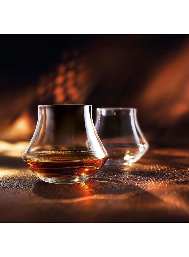 شيف & سوميلير كأس ويسكي دافئ مفتوح من شيف آند سوميلير، سعة 30 سل - طقم من قطعتين، كريستال كريستا، مُعزز للرائحة، متين للغاية، آمن للاستخدام في غسالة الأطباق، صنع في فرنسا. - Image 2